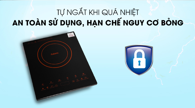 Bếp điện từ Galanz CH211E Bếp điện từ Galanz CH211E