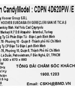 Candy Cdpn 4d620pw E 2150w 13
