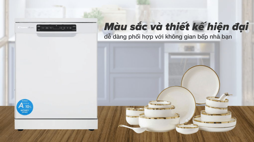 Máy rửa chén độc lập Candy CDPN 4D620PW/E Máy rửa chén độc lập Candy CDPN 4D620PW/E