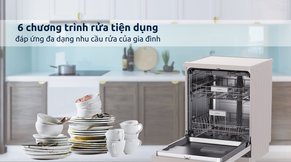 Máy rửa chén độc lập Galanz W60C3A401LQ2 Máy rửa chén độc lập Galanz W60C3A401LQ2