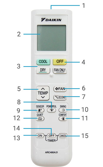 Cách hẹn giờ điều hòa Daikin tắt, bật theo thời gian mong muốn