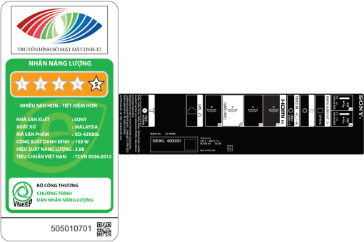 Google Tivi Sony 4k 43 Inch 43x80l 8