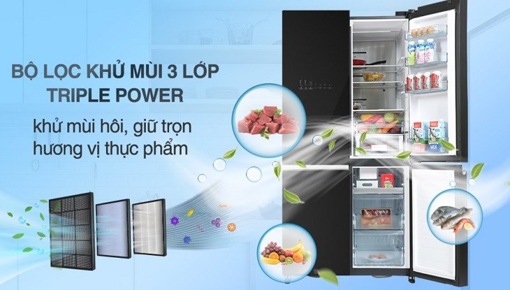 Co Gi Trong Tu Lanh Nhieu Cua Cao Cap Cua Hitachi 45392 8
