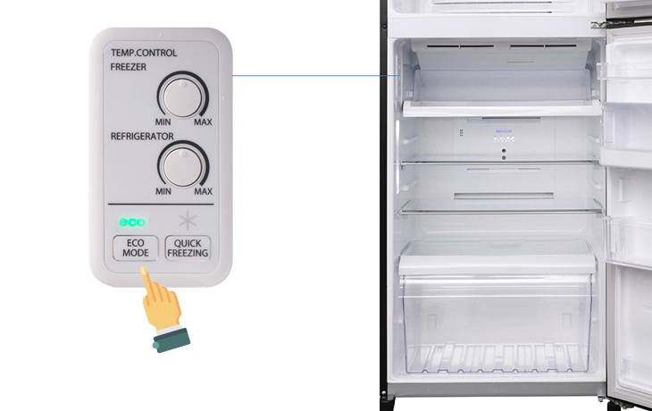 Che Do Eco Va Quick Freezing Tren Tu Lanh Toshiba 46120 3