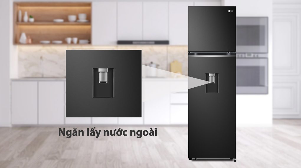 Tủ lạnh LG Inverter 264 Lít GV-D262BL Tủ lạnh LG Inverter 264 Lít GV-D262BL
