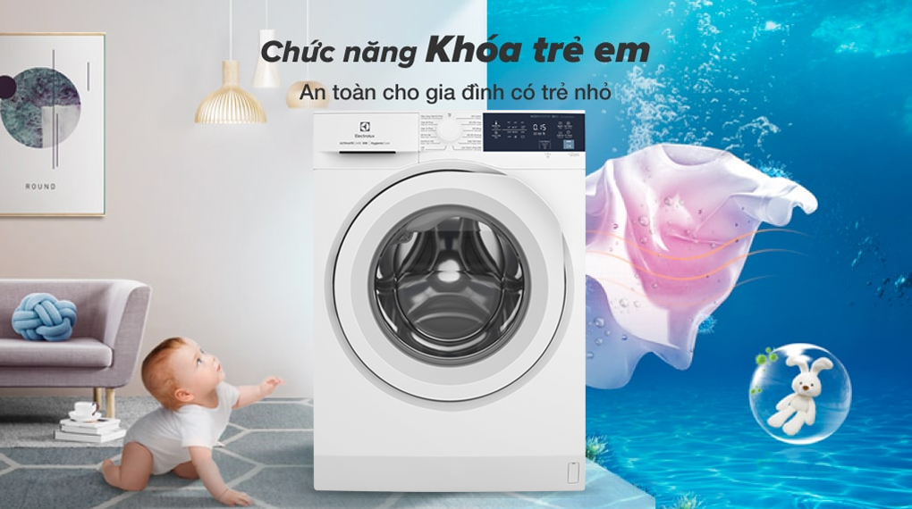 Máy giặt Electrolux UltimateCare 300 Inverter 10 kg EWF1024D3WB Máy giặt Electrolux UltimateCare 300 Inverter 10 kg EWF1024D3WB