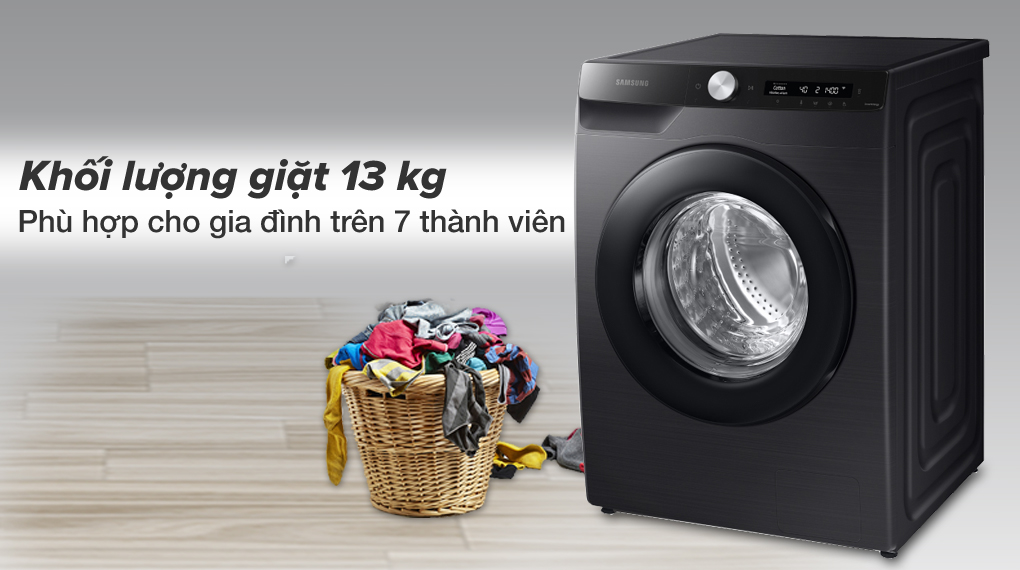Máy giặt Samsung Inverter 13 kg WW13T504DAB/SV Máy giặt Samsung Inverter 13 kg WW13T504DAB/SV