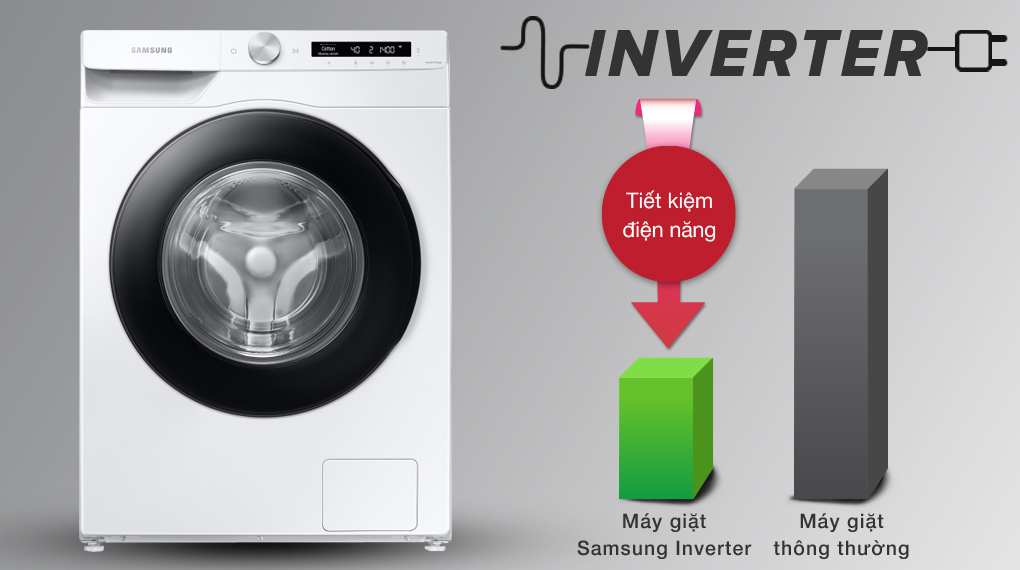 Máy giặt Samsung Inverter 13 kg WW13T504DAW/SV Máy giặt Samsung Inverter 13 kg WW13T504DAW/SV