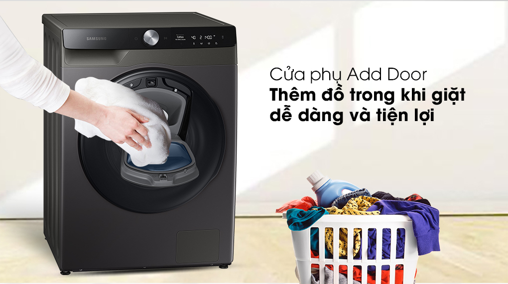 Máy giặt sấy Samsung Addwash Inverter 9.5 kg WD95T754DBX/SV Máy giặt sấy Samsung Addwash Inverter 9.5 kg WD95T754DBX/SV