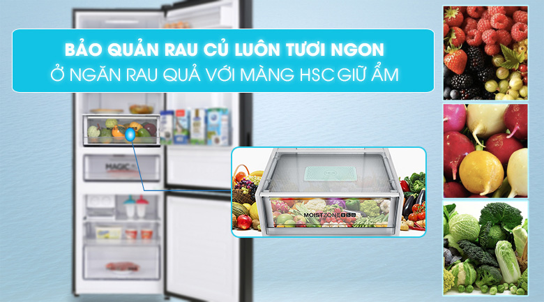 Tủ lạnh Aqua Inverter 320 lít AQR-B379MA(WGB) Tủ lạnh Aqua Inverter 320 lít AQR-B379MA(WGB)