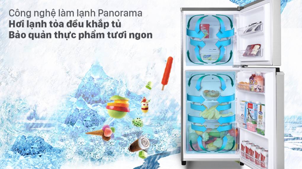 Tủ lạnh Panasonic Inverter 170 lít NR-BA190PPVN Tủ lạnh Panasonic Inverter 170 lít NR-BA190PPVN