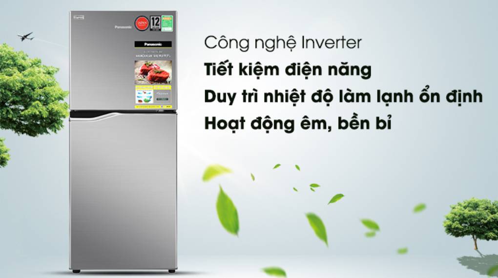 Tủ lạnh Panasonic Inverter 170 lít NR-BA190PPVN Tủ lạnh Panasonic Inverter 170 lít NR-BA190PPVN