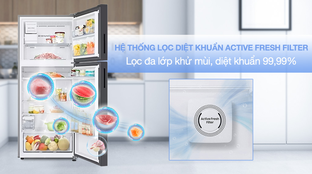Tủ lạnh Samsung Inverter 385 lít Bespoke RT38CB668412SV Tủ lạnh Samsung Inverter 385 lít Bespoke RT38CB668412SV
