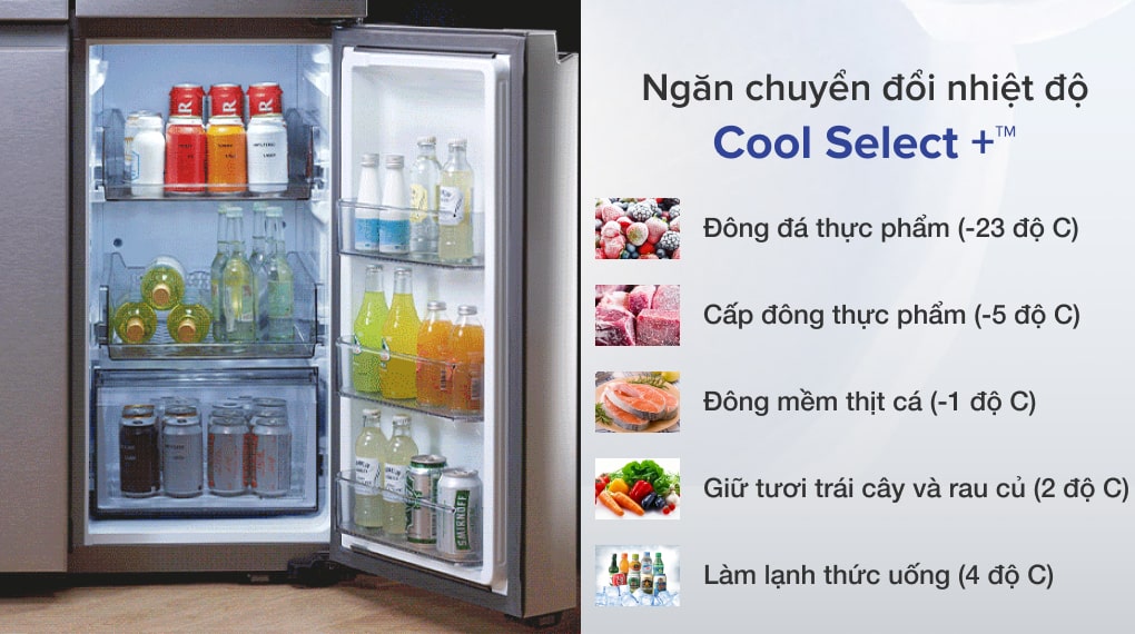 Tủ lạnh Samsung Inverter 599 lít Multi Door Bespoke RF60A91R177/SV Tủ lạnh Samsung Inverter 599 lít Multi Door Bespoke RF60A91R177/SV