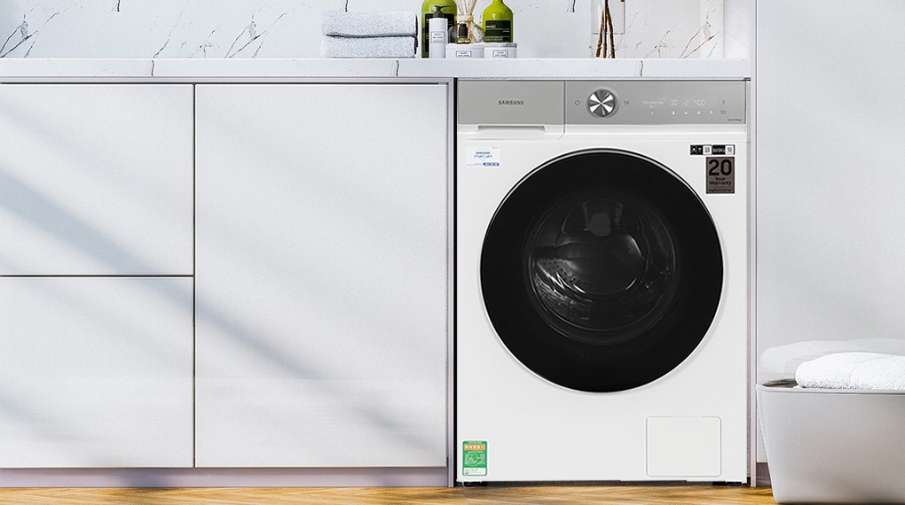 Máy giặt sấy Samsung Bespoke AI Inverter giặt 12 kg - sấy 8 kg WD12BB944DGHSV Máy giặt sấy Samsung Bespoke AI Inverter giặt 12 kg - sấy 8 kg WD12BB944DGHSV