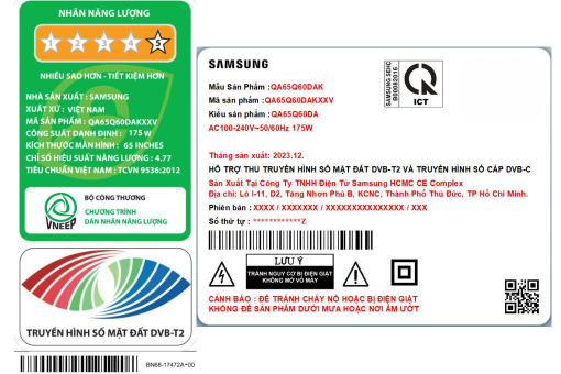 Smart Tivi Qled Samsung 4k 65 Inch Qa65q60d 6